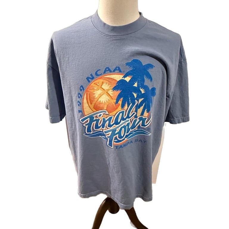 Vintage 1999 Ncaa Final Four Tournament Tampa Bay College Basketball TShirt Xl